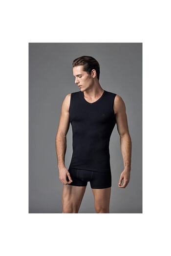 Eros Men's 2-pack V-Neck Micro Modal Sleeveless Undershirt