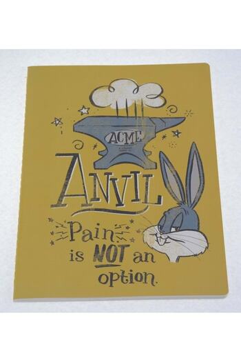 Mynote Umur Trendy 19x26 Looney Tunes 60 Sheets Lined Notebook