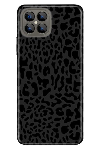 omix X600 Kılıf Silikon Tioserisi Desenli Resimli - Leopar Deseni