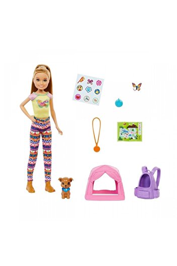 Barbie 'nin Kız Kardeşleri Kampa Gidiyor Oyun Seti Hdf69-hdf71