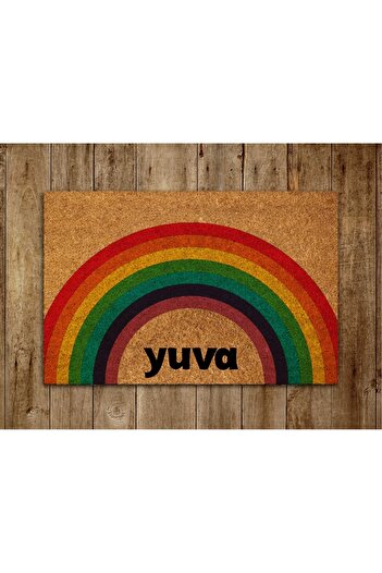 DefLife Home Nest Rainbow Door Mat / Koko Mat