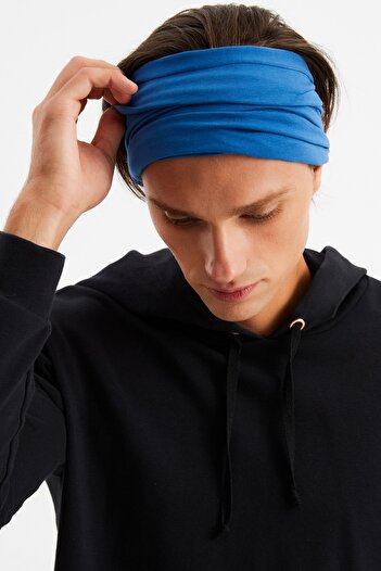 Butikgiz Erkek 4 Fonksiyonlu Koruyucu Pamuklu, Esnek, Terletmez, Bandana, Boyunluk, Buff, Maske
