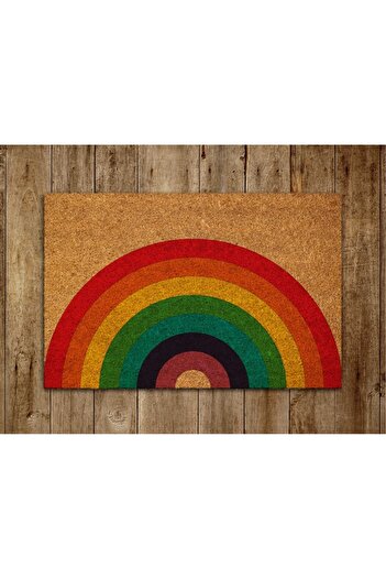 DefLife Home Rainbow Door Front Mat / Koko Mat