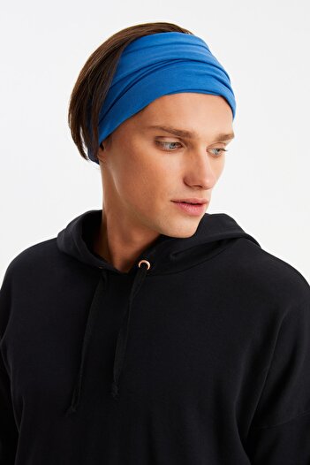 Butikgiz Erkek 4 Fonksiyonlu Koruyucu Pamuklu, Esnek, Terletmez, Bandana, Boyunluk, Buff, Maske
