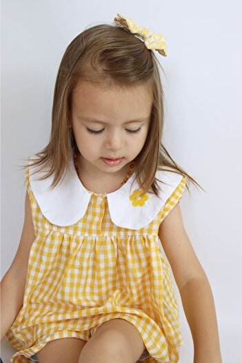 le petit sole Girl's Fruity Bottom-Top Set