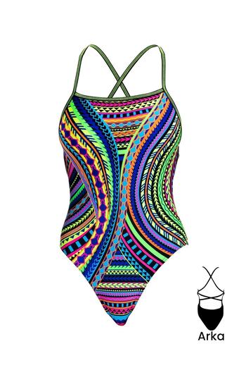 FUNKİTA Stp Tribal Revival Women's Training Swimsuit