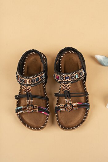 Khayt Cindy Anatomical Fashion Stoned Children's Sandals