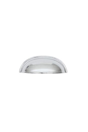 bablife 3 Pieces Luxury Dish Sandal Handle 96mm Chrome Drawer Cabinet Furniture Handles
