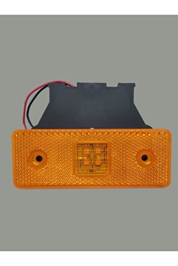 T.A.S. 12 Adet 4 Ledli Dorse Yan Kasa Led Lamba 24v Sarı (E Belgeli)
