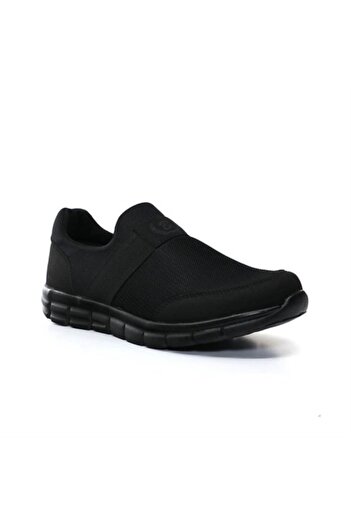 BlackSea Black Sea Black Laceless Men's Orthopedic Shoes
