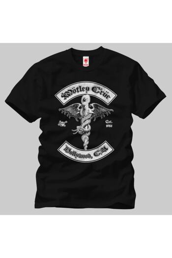 Crazy Motley Crue Hollywood - Ανδρικό T-Shirt