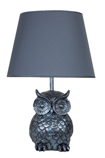 Qdec Modern Design Owl Lampshade Turquoise Navy Blue