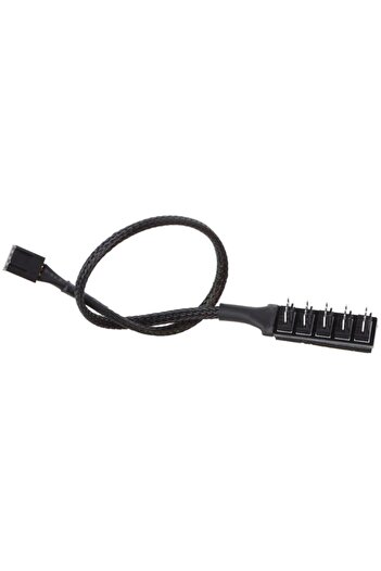 Alfais 4353 Fan Çoklayıcı 4 Port Y Pwm Splitter 4 Pin