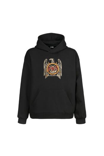 Orijin Tekstil Φούτερ Slayer Eagle Unisex μπροστά και πίσω με στάμπα με κουκούλα