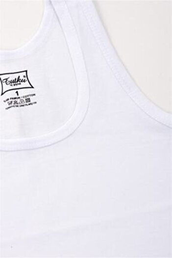 Tutku Pack of 5 Boys' Undershirts (0124) 100% Cotton