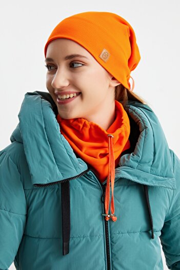 Butikgiz 3 в 1 Рибальський стиль шапка + шапка з шнурком + комір Легкий, 100% бавовна Зимовий комплект