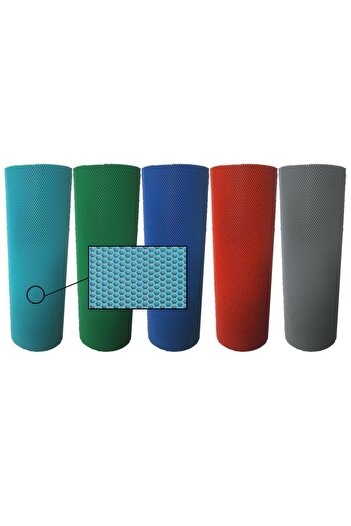 ACY STORE Z-mat Petek Paspas 3 Mm 90 Cm Petek Model Lavabo, Havuz Önü Paspası, Dış Mekan Kaymaz Zmat Paspas