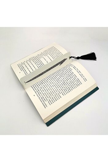 Sadrazam Elif Verse-al Kursi Printed Bookmark with Tassels (gift Bookmark, Bookmark-039)