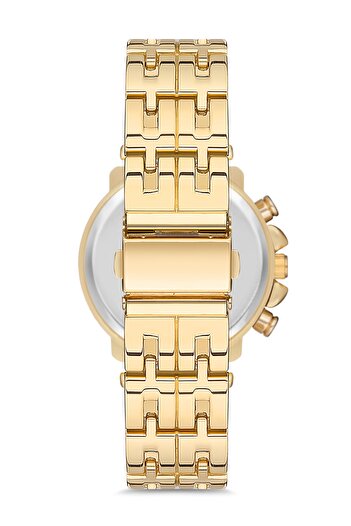 Twelve Women's Gold Color Wristwatch