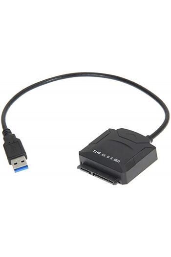 Alfais Aes 4356 Usb 3.0 To 2.5 3.5 Inç Sata Ssd Hdd Hard Disk Çevirici Dönüştürücü Adaptör Kablosu