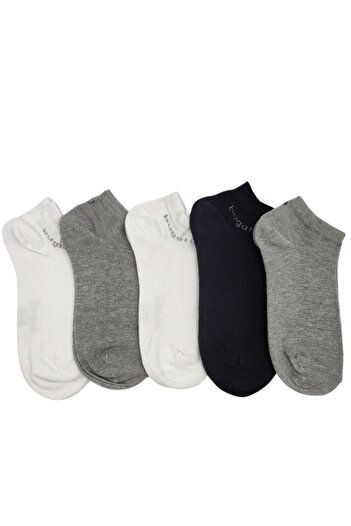 Şirin Beyaztoptan 5-Piece Booties Socks