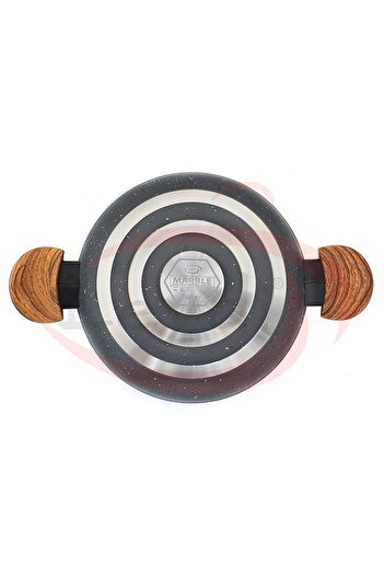 Leydi Marble Natura Granite Sahan Egg Pan 18 Cm - 20 Cm - 22 Cm Set