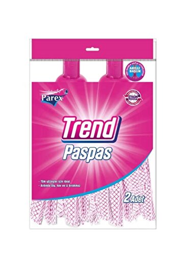 Life Line Parex Trend Replacement Mop 2-Piece Smart Head Compatible with All Brands Handle