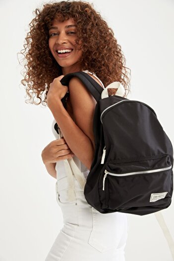 DeFacto Unisex School Backpack with Laptop Compartment