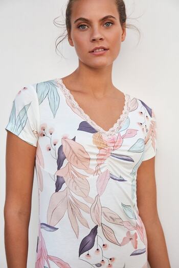 Catherine's Butterfly Patterned Midi Dress