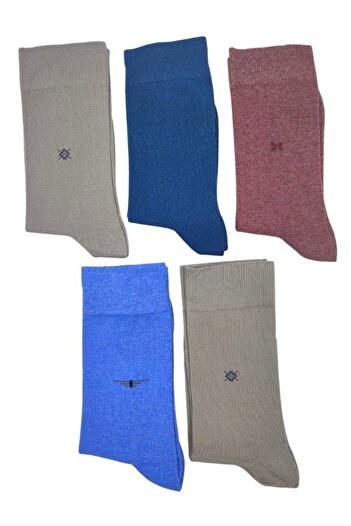 Şirin White 5-Piece Long Socks
