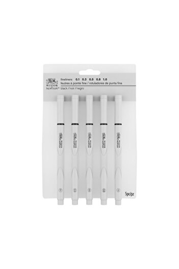 Winsor Newton Winsor & Newton: Fine Drawing Pen Black Mixed Set