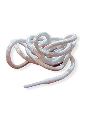 ÜNKUNDER White Round 150 cm Shoelaces