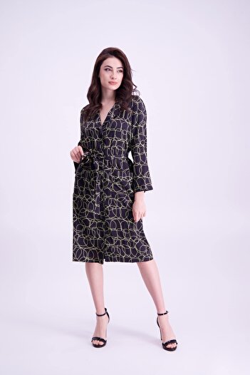 NEWRULES Ipek Kimono Elbise