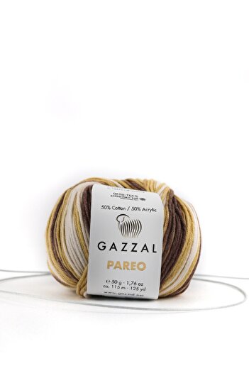 Gazzal Pareo 50 Gr Batik Punch Amigurumi Πλεκτό Χέρι Κλωστή 115 Mt Taka Yarn (10425)