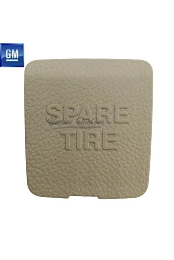 GM Chevrolet Captiva C100 Arka Bagaj Stepne Civata Bölme Kapağı Bej (spare Tire Yazılı) Orijinal