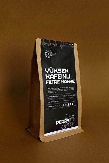 Perro Coffee Yüksek Kafeinli Uyandıran Filtre Kahve / Sporcu Kahvesi / 200 Gr