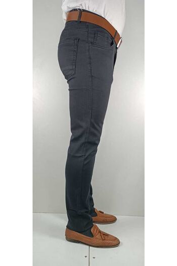 Bomonti Mckanzie Matte Black Classic Men's Flexible Davıt Jeans