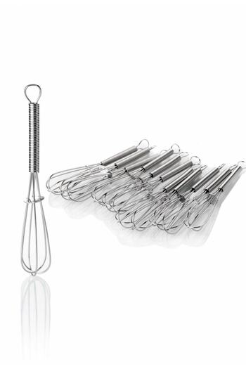 Hyd 12 Beater Shaped Metal Teaspoons