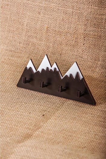 CajuArt Laser Cut Mountain Motif Decorative Keychain Hanger
