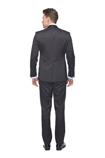 Altınyıldız Μαύρο Slim Fit Παντελόνι Σμόκιν