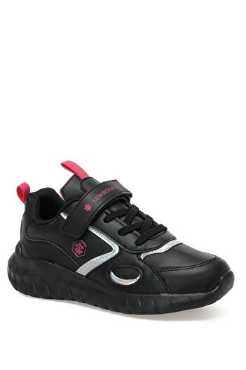 lumberjack Cable Pu 2pr Black Girls' Running Shoes