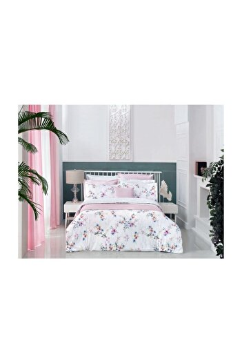 Sarev Ashley Cotton Satin Duvet Cover Set Double