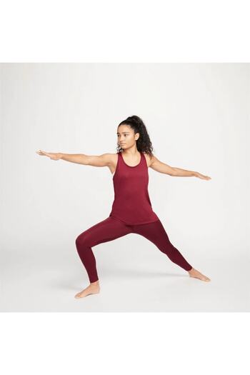 Nike Womens Yoga Layer Claret Red Sports Athlete Cq8826-638