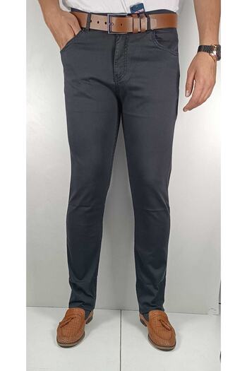 Bomonti Mckanzie Matte Black Classic Men's Flexible Davıt Jeans
