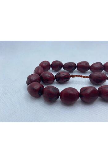 Redstone Store Natural Red Andız Tree - Prayer Beads with Seeds and Scents