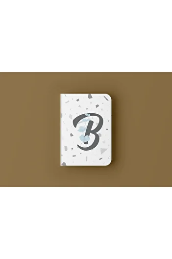 daystore Turkish Letter B Printed Notebook