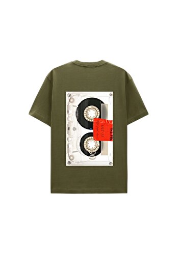 C&C OKULCUNUZ CC Collections Kaset Design Oversize T-shirt