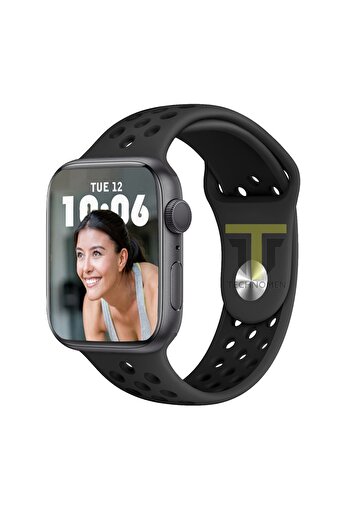 TECHNOMEN Watch 7 Dt Nlke Series Spor Smartwatch 2022 Akıllı Saat Nfc Siri Gps Bluetooth Çağrı Android Ios