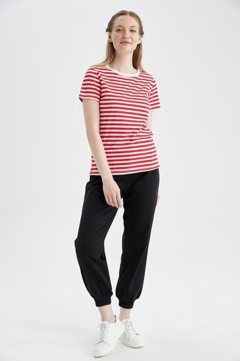DeFacto Relax Fit Sweatshirt Fabric Trousers