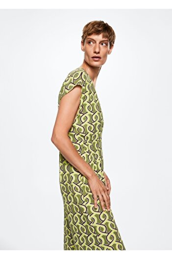 MANGO Woman Pleated Detailed Jumpsuit